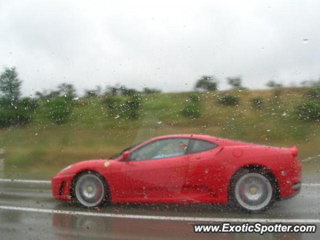 Ferrari F430 spotted in Motorway, Germany