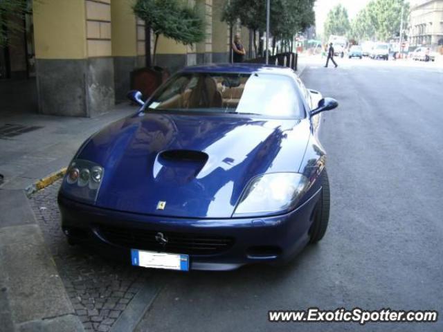 Ferrari 575M spotted in Turin, Italy