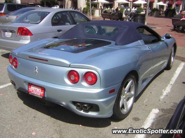 Ferrari 360 Modena spotted in Mill Valley, California