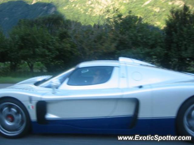 Maserati MC12 spotted in Martigny, Switzerland