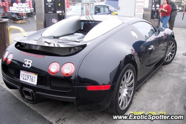 Bugatti Veyron spotted in Bay Area, California