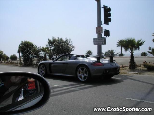 Porsche Carrera GT spotted in Santa monica, California