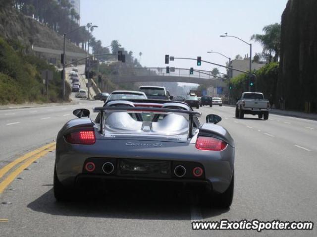 Porsche Carrera GT spotted in Santa monica, California