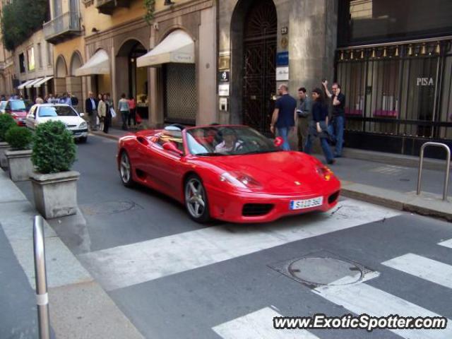 Ferrari 360 Modena spotted in Barcelona, Spain