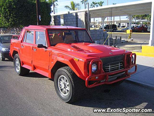 Lamborghini LM002 spotted in La Paz, BCS, Mexico