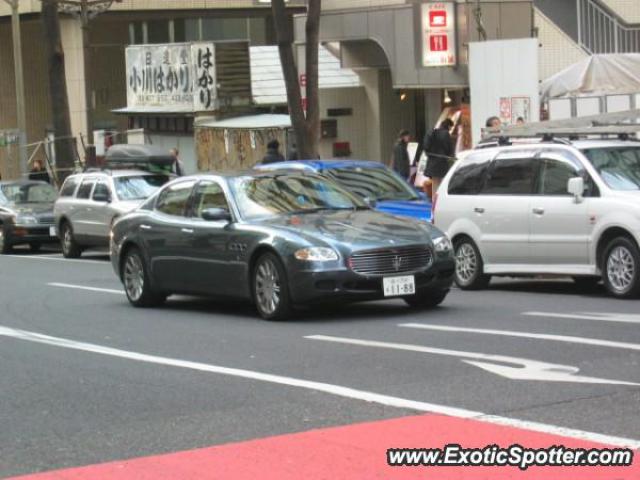 Maserati Quattroporte spotted in Tokyo, Japan