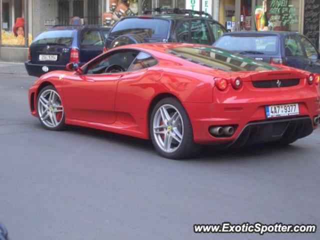 Ferrari F430 spotted in Prague, Czech Republic
