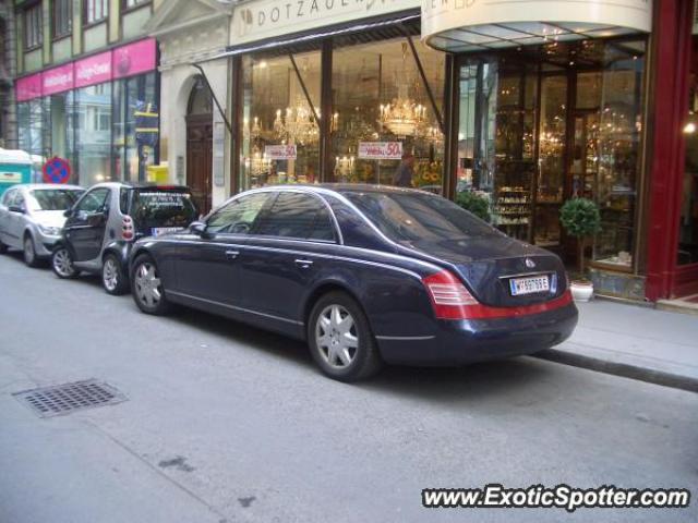 Mercedes Maybach spotted in Vienna, Austria