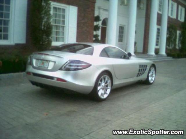 Mercedes SLR spotted in Bedminster, New Jersey