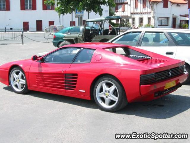 Ferrari Testarossa spotted in Bilbao, Spain