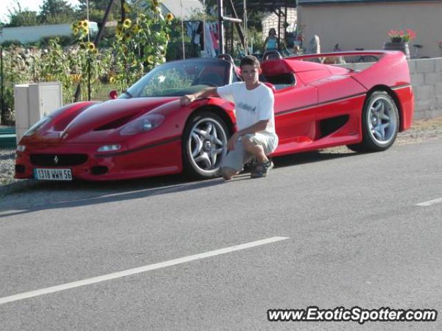 Ferrari F50 spotted in Auray, France