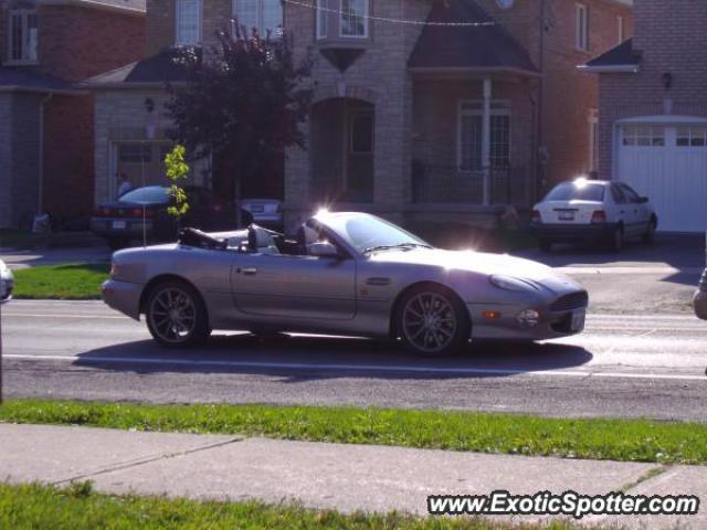 Aston Martin DB7 spotted in Toronto, Canada