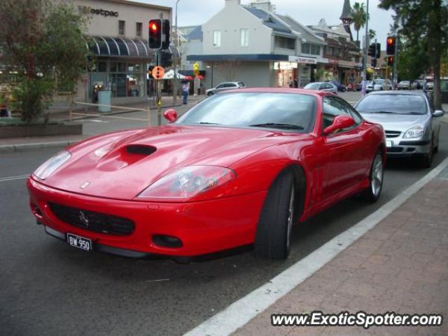 Ferrari 575M spotted in North Sydney, Australia