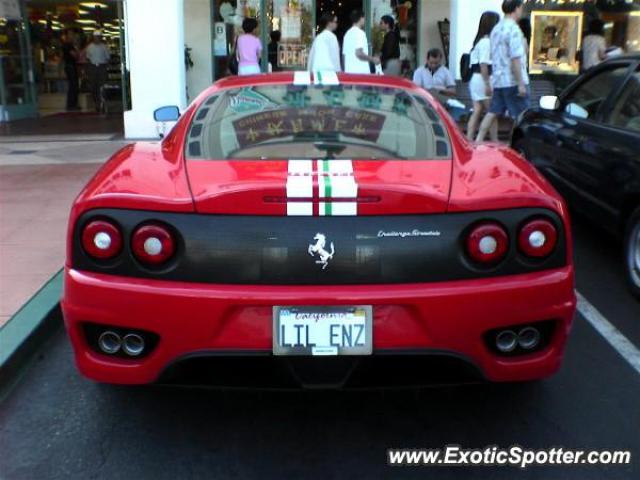 Ferrari 360 Modena spotted in Rosemead, California