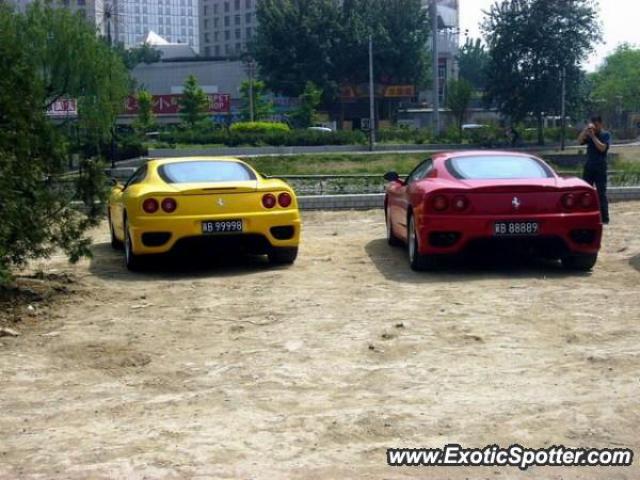 Ferrari 360 Modena spotted in Beijing, China