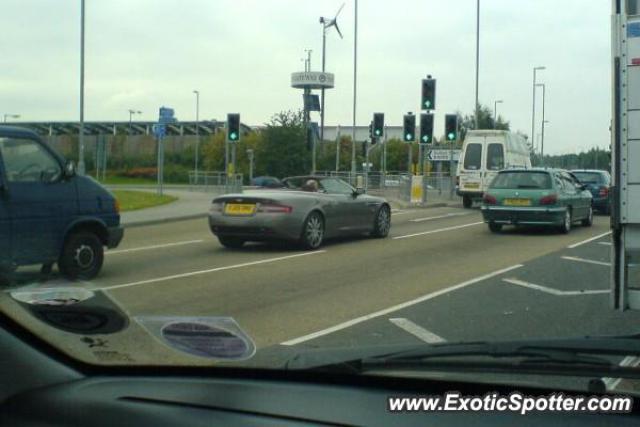 Aston Martin DB9 spotted in Mansfield, United Kingdom
