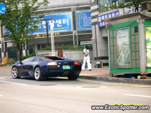 Lamborghini Murcielago spotted in Seoul, South Korea