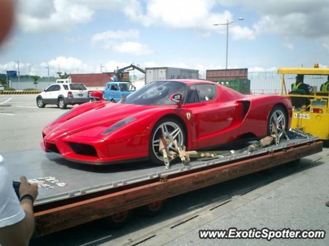 Ferrari Enzo spotted in Incheon Air Port, South Korea