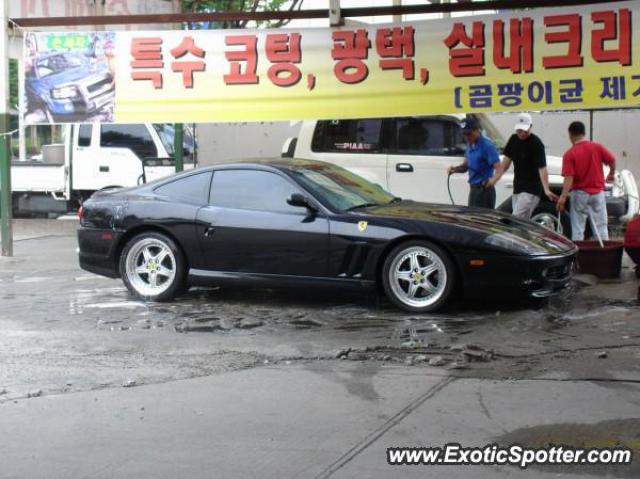 Ferrari 550 spotted in Seoul, South Korea