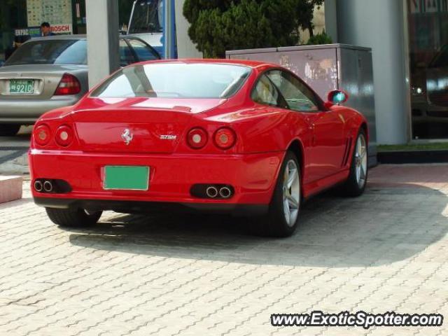 Ferrari 575M spotted in Seoul, South Korea