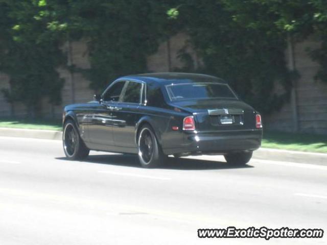 Rolls Royce Phantom spotted in Los Angeles, California