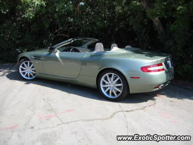 Aston Martin DB9 spotted in Bel Air, California