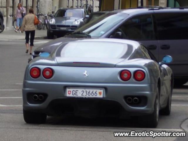 Ferrari 360 Modena spotted in Geneve, Switzerland