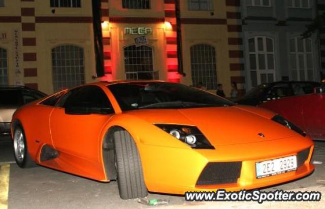 Lamborghini Murcielago spotted in Prague, Czech Republic