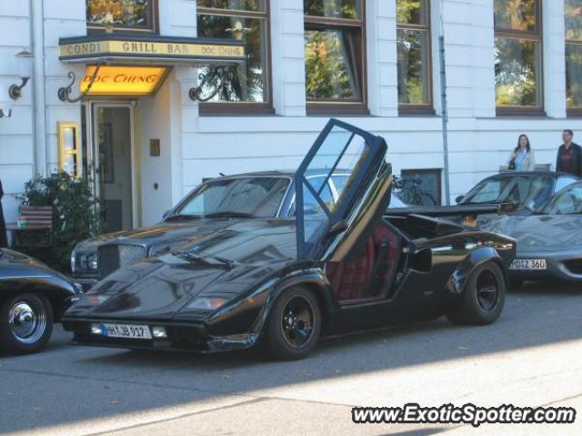Lamborghini Countach spotted in Hamburg, Germany