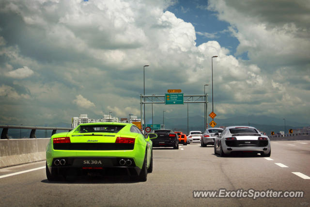 Lamborghini Gallardo spotted in Kuala Lumpur, Malaysia