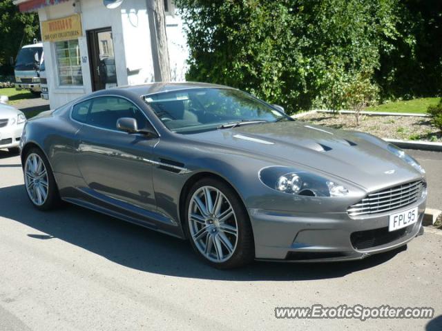 Aston Martin DBS spotted in Dunedin, New Zealand