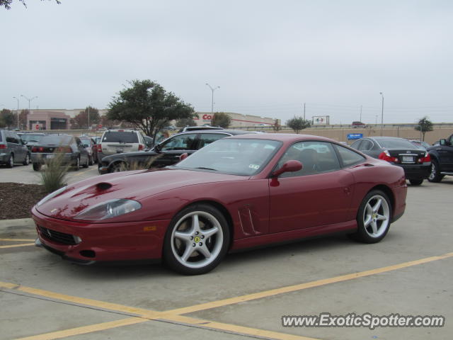 Ferrari 575M spotted in Dallas, Texas
