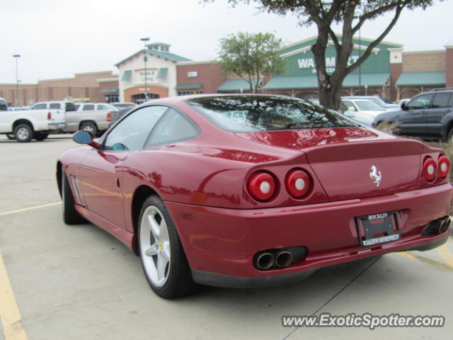 Ferrari 575M spotted in Dallas, Texas