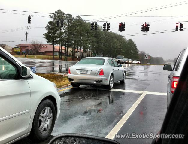 Maserati Quattroporte spotted in Atlanta, Georgia