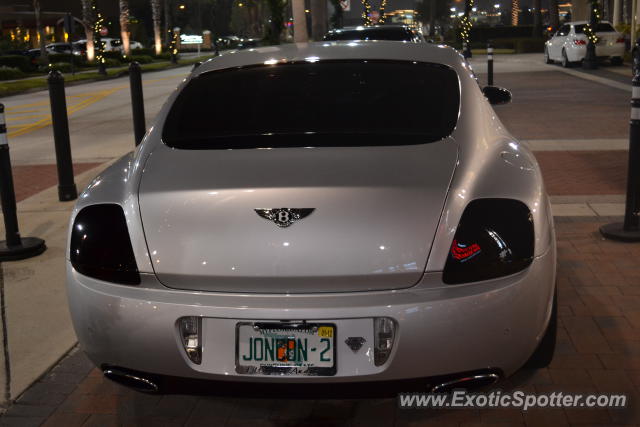 Bentley Continental spotted in Jacksonville, Florida