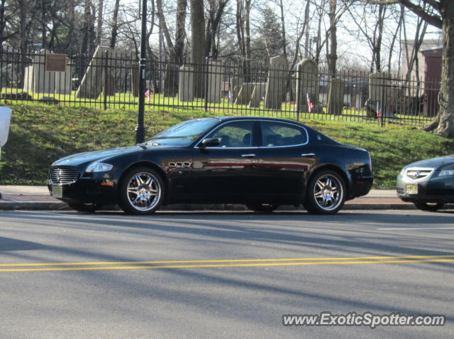 Maserati Quattroporte spotted in Caldwell , New Jersey