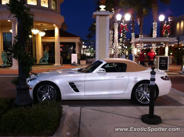 Mercedes SLS AMG spotted in Jacksonville, Florida