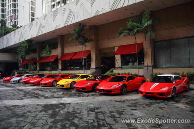 Ferrari 458 Italia spotted in Kuala Lumpur, Malaysia