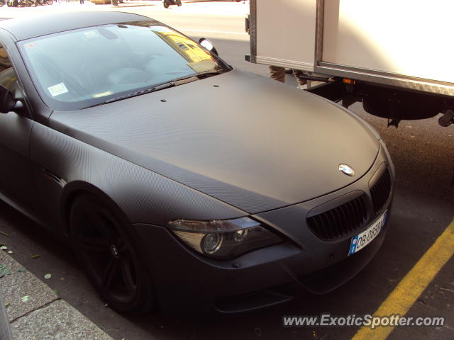 BMW M6 spotted in Milan, Italy