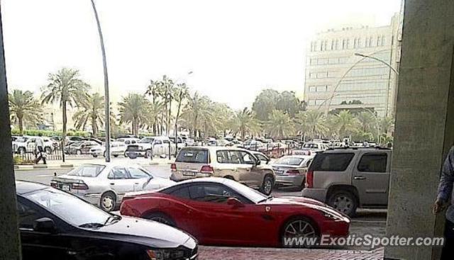 Ferrari California spotted in Doha, Qatar