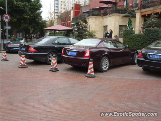 Maserati Quattroporte spotted in Chengdu,Sichuan, China