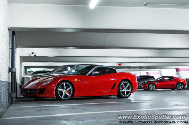 Ferrari 599GTB spotted in Paris, France