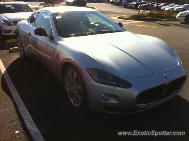 Maserati GranTurismo spotted in Alexandria, Virginia