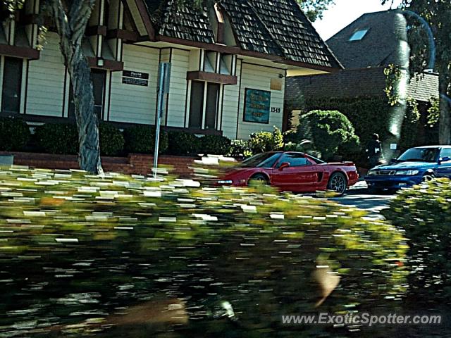 Acura NSX spotted in Del Mar, California