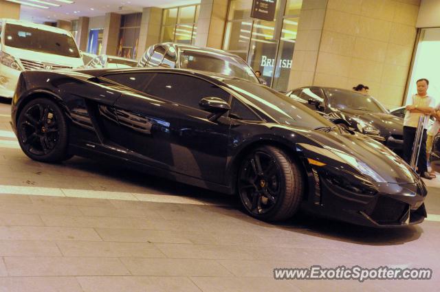 Lamborghini Gallardo spotted in Bukit Bintang Kuala Lumpur, Malaysia