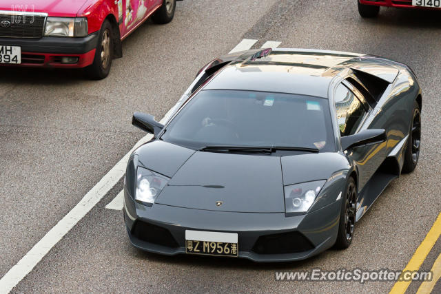 Lamborghini Murcielago spotted in Hong Kong, China