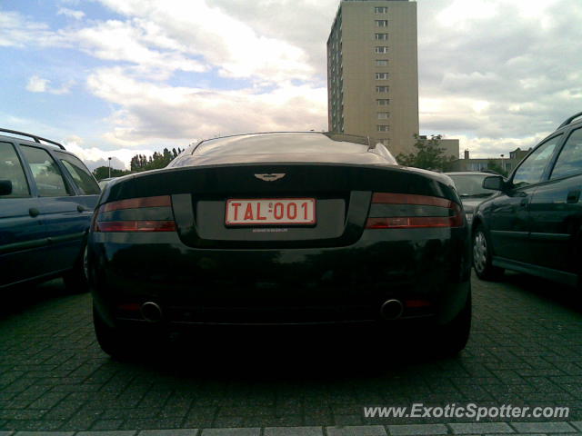 Aston Martin DB9 spotted in Linkeroever, Belgium