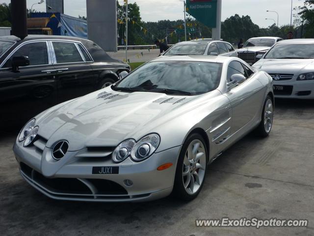 Mercedes SLR spotted in Johor Baharu, Malaysia
