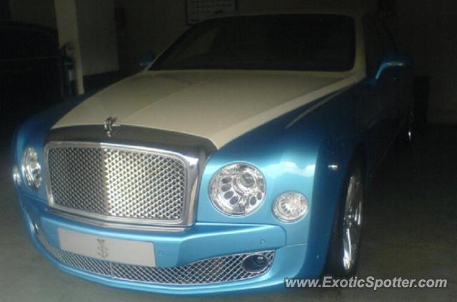 Bentley Mulsanne spotted in Johore Palace, Malaysia