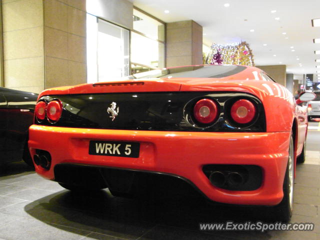 Ferrari 360 Modena spotted in Kuala Lumpur, Malaysia